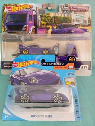 Lote--Hot Wheels Team Transport RWB Porsche 930