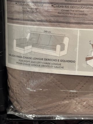 Cubre sofá chaise longue