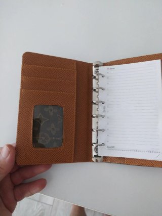 Agenda Louis Vuitton Monogram Marrón