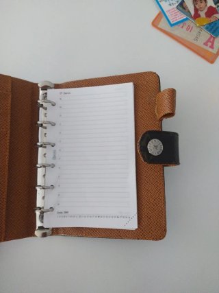 Agenda Louis Vuitton Monogram Marrón