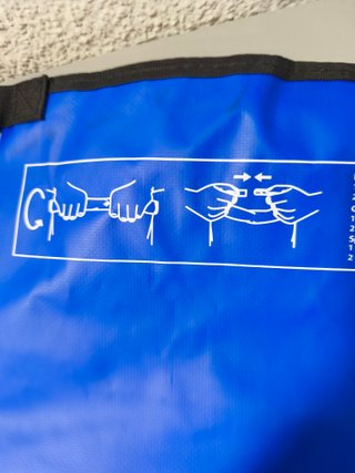Mochila Impermeable 10L Azul