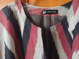 Chaqueta Gold Silk Lino Algodón Multicolor Talla Ú