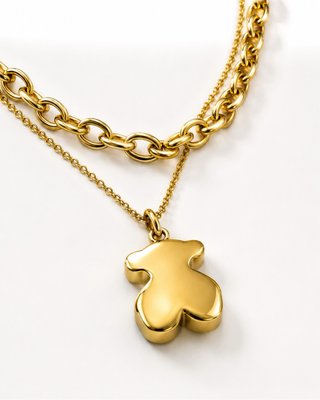 Collar y Pendientes Tous Dorado