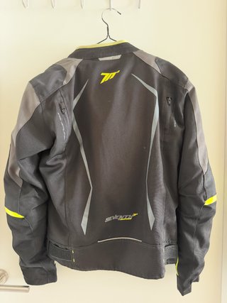 Chaqueta Moto Seventy Degrees Gris/Amarillo