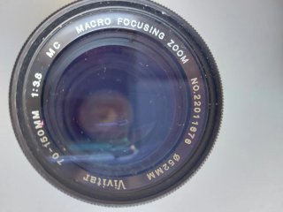 Vivitar Zoom 52mm Lente Macro