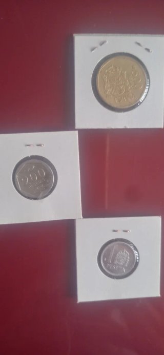 Lote monedas España 1987