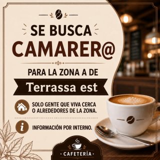 SE BUSCA CAMRERO(@)