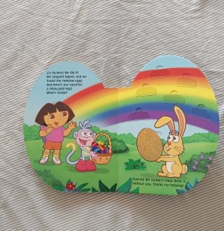 Dora's Rainbow Egg Hunt