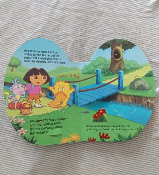 Dora's Rainbow Egg Hunt