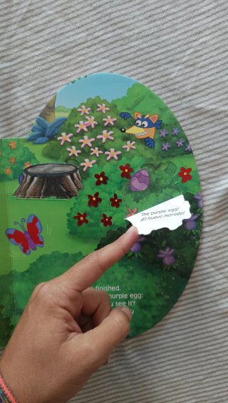 Dora's Rainbow Egg Hunt