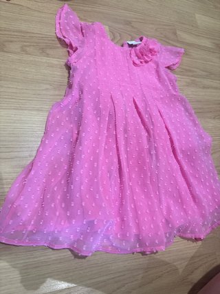 Vestido rosa Boboli talla 4 (104cm)