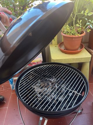 Barbacoa Weber Kettle Negra