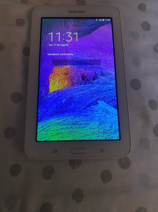 Tablet Samsung Blanca