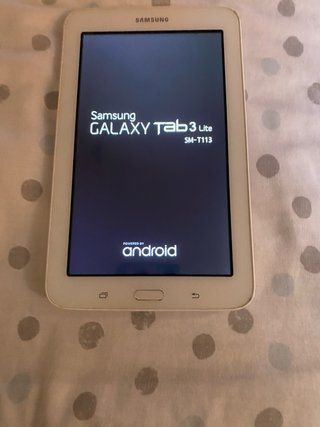 Tablet Samsung Blanca
