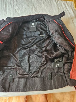 Chaqueta Moto Rev'it Mujer Talla 42 Roja