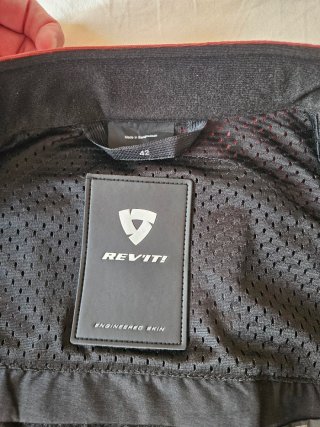 Chaqueta Moto Rev'it Mujer Talla 42 Roja