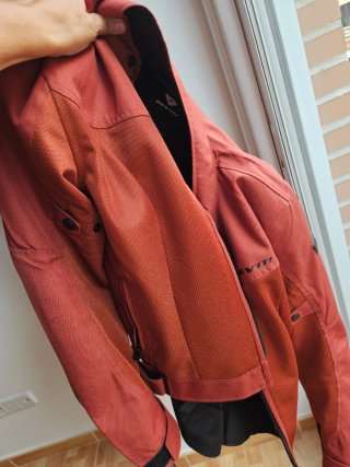Chaqueta Moto Rev'it Mujer Talla 42 Roja