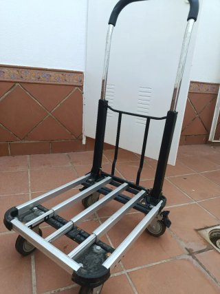 carro de transporte plegable de plataforma