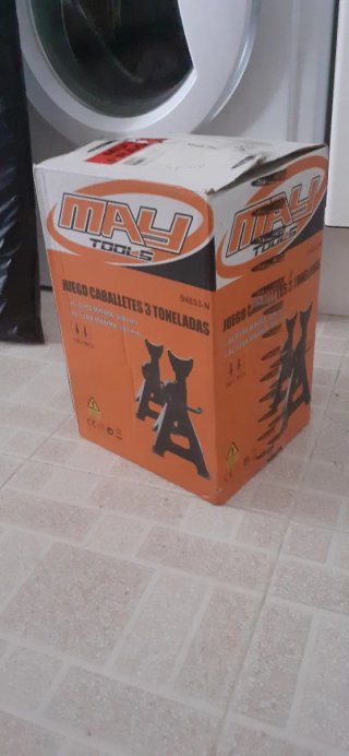 Juego de caballetes MAY TOOLS 3 Toneladas