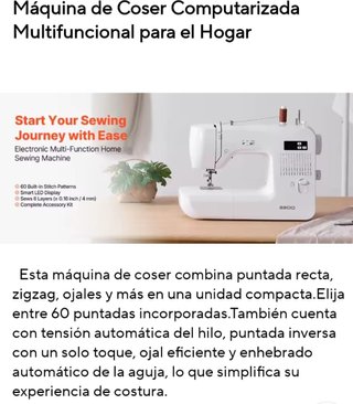 Máquina de Coser SucceBuy 2200