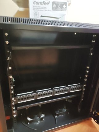 Armario Rack 19 12U Negro