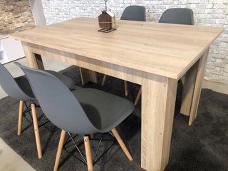 Mesa extensible con 4 sillas - Oferta!