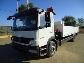 Mercedes ATEGO 1524--CAMIONES CON GRUA