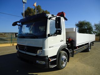 Mercedes ATEGO 1524--CAMIONES CON GRUA