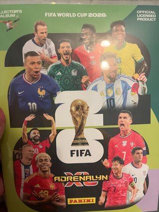 Lista repetidos adrenalyn mundial 2026 (2)