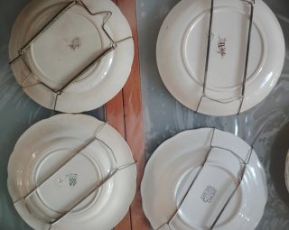 Lote platos parlantes siglo XIX leer descripción