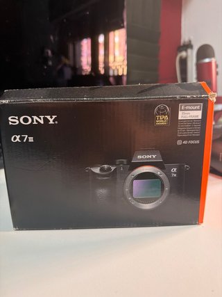 Sony Alpha 7 III Cámara