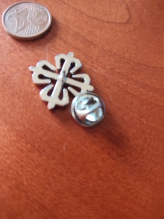 Spilla Patek Philippe Croce Calatrava Argento