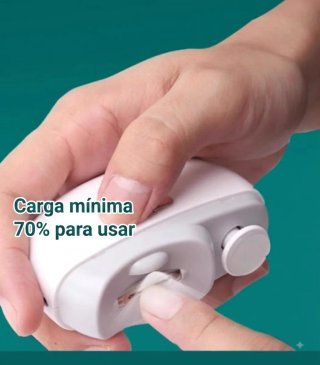 Cortaúñas Eléctrico 2 en 1 Recargable (Corta- Pule