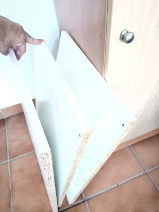 3 Baldas Ikea Pax Blancas