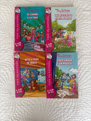 Libros Tea y Geronimo Stilton