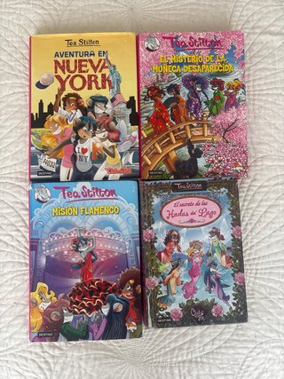 Libros Tea y Geronimo Stilton