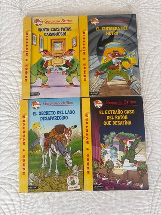 Libros Tea y Geronimo Stilton