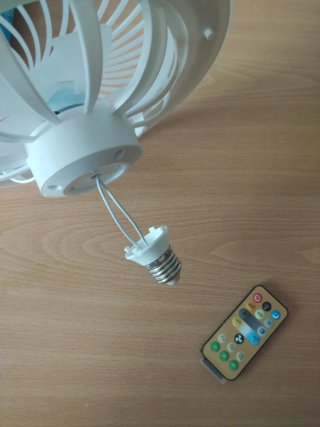 Lámpara Ventilador LED Multifunción