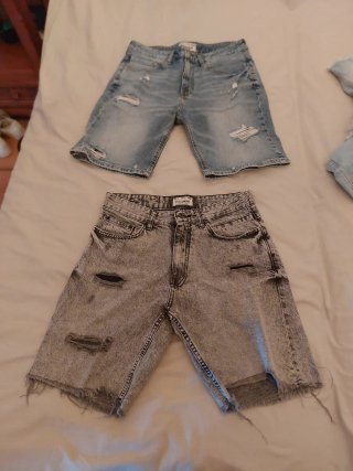 Pantalones cortos vaqueros hombre talla 40 y 42