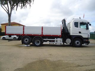 Scania 420--CAMIONES CON GRUA