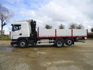 Scania 420--CAMIONES CON GRUA
