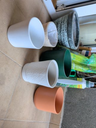 Lote Macetas Terracota