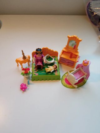 Playmobil Habitación Real Cuna 5146. Sin caja