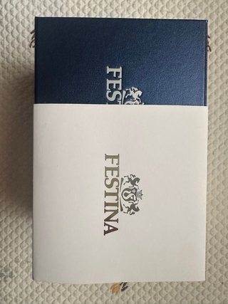 Reloj Festina Chronograph Hombre Acero Azul
