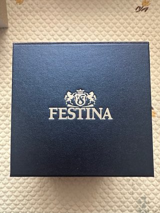 Reloj Festina Chronograph Hombre Acero Azul