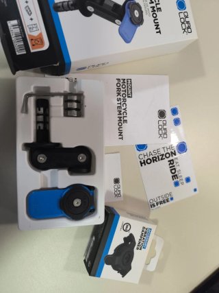 Kit Quad Lock Fork + anti vibraciones