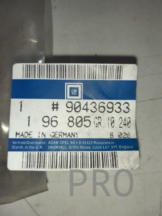 posa vasos original opel astra nuevo