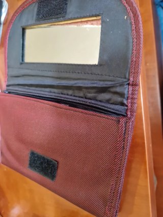 Cartera delgada para carnet y documentos