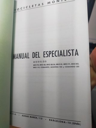Manual Montesa del Especialista