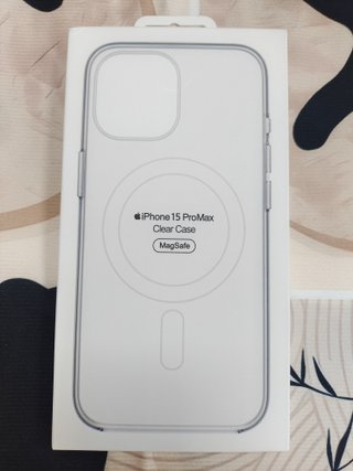 Funda iPhone 15 Pro Max Transparente MagSafe